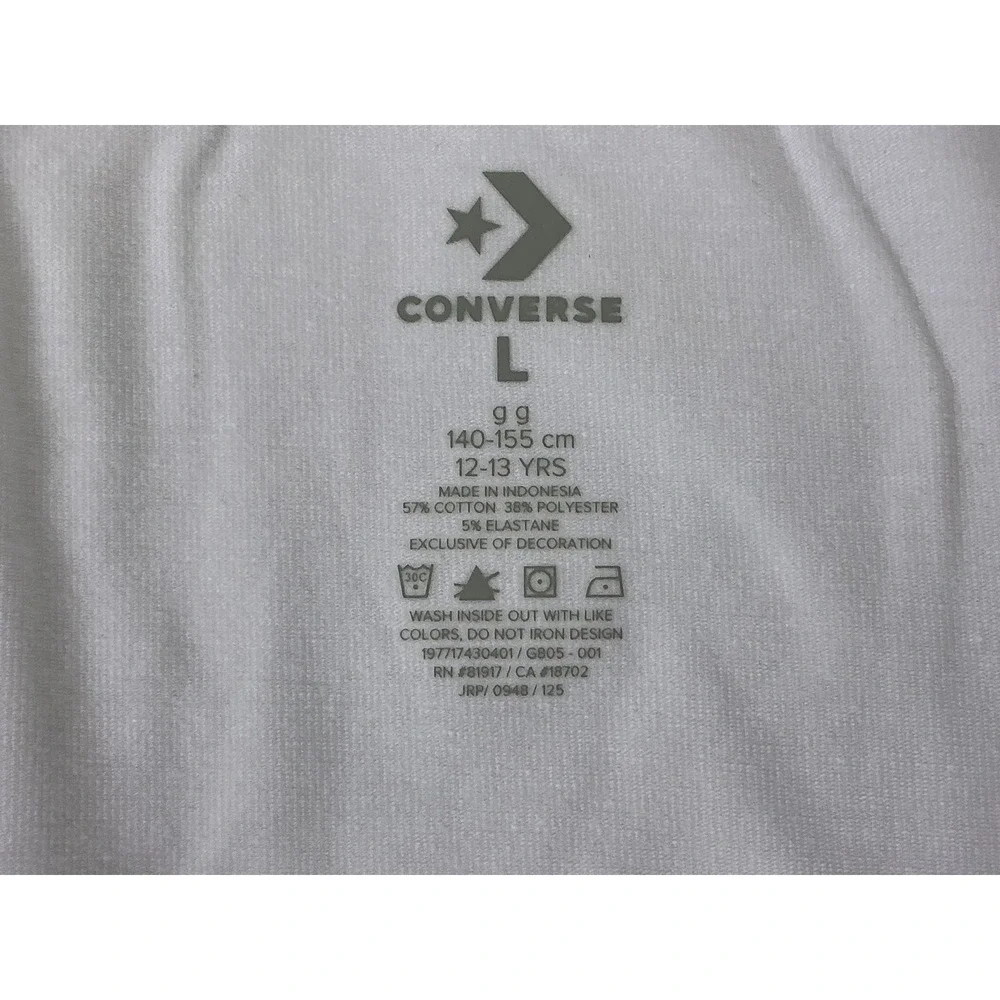 Converse Girls Athletic Club Pleated Skirt White Size L‎ NEW WITH TAGS